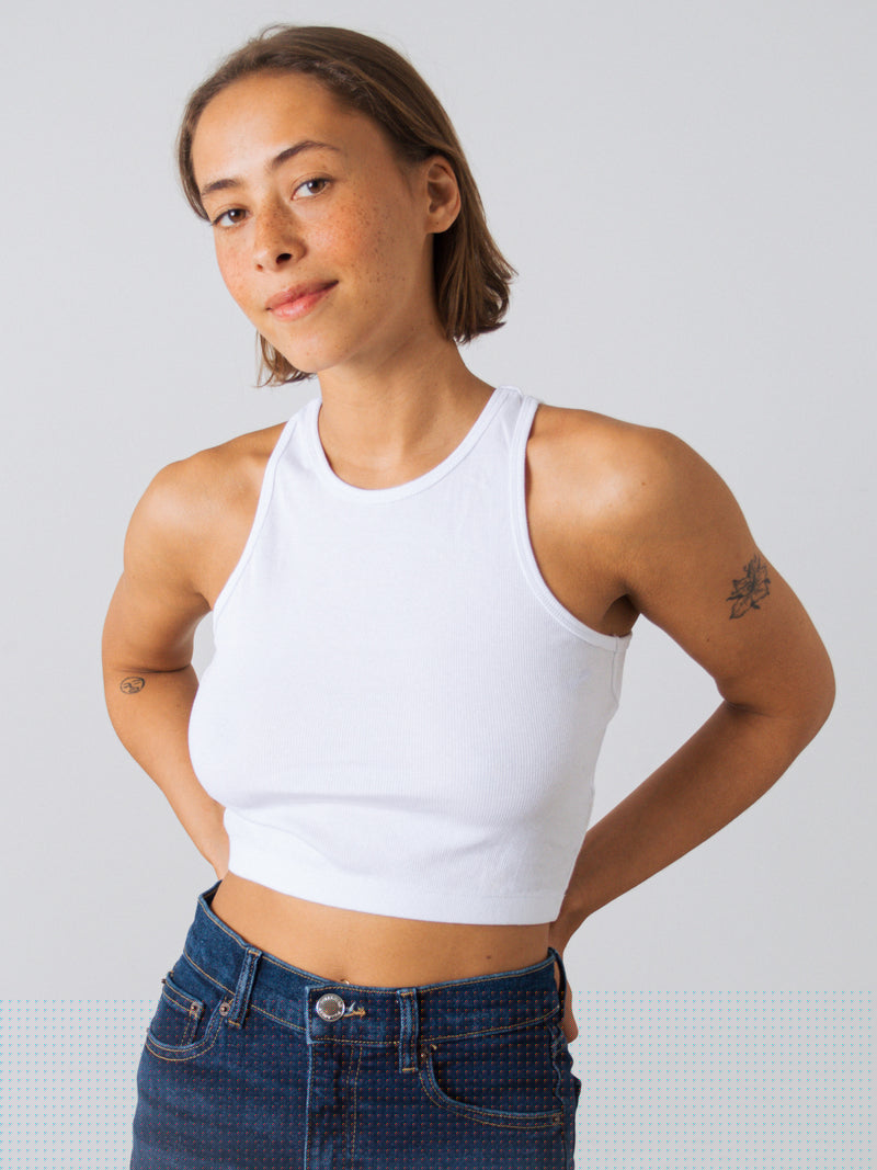 Racerback Crop Top