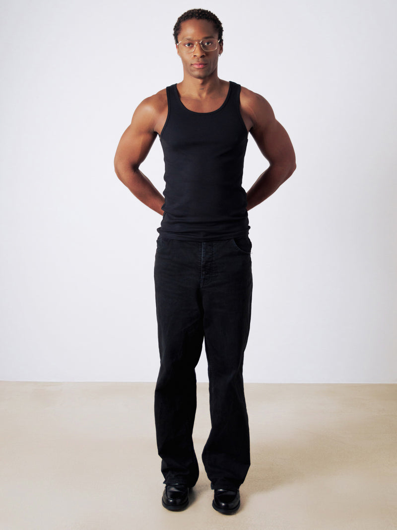 Geripptes Tank-Top