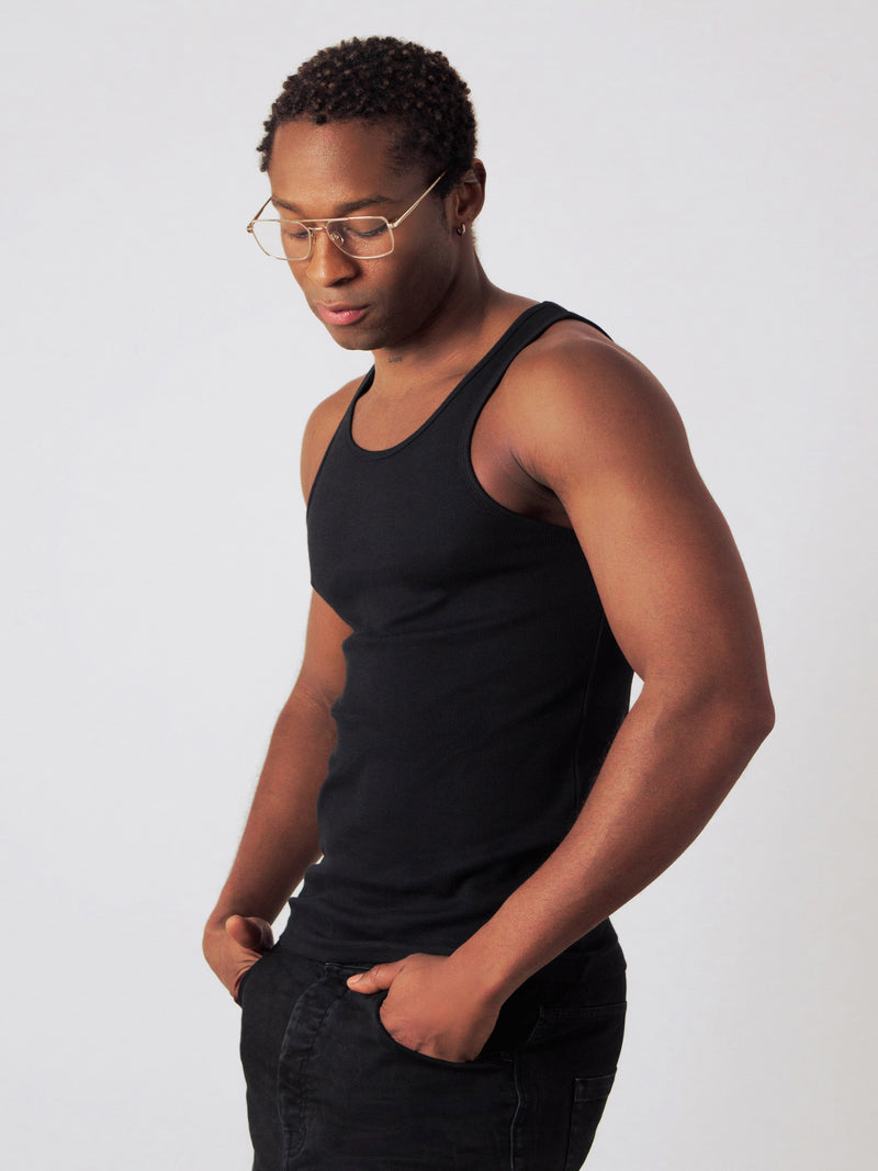 Geripptes Tank-Top