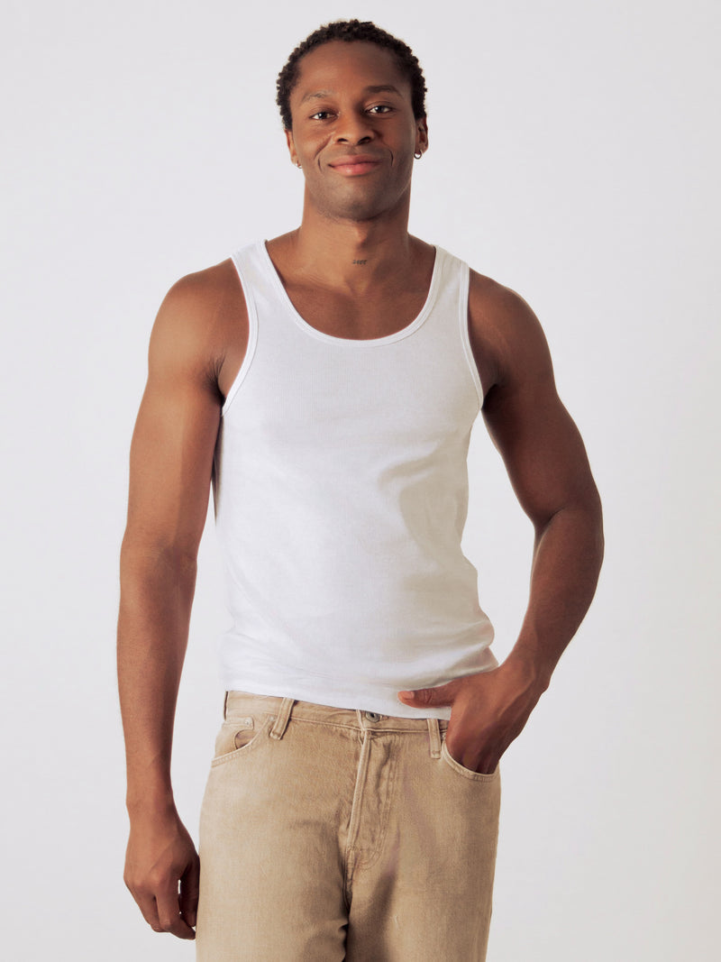 Geripptes Tank-Top