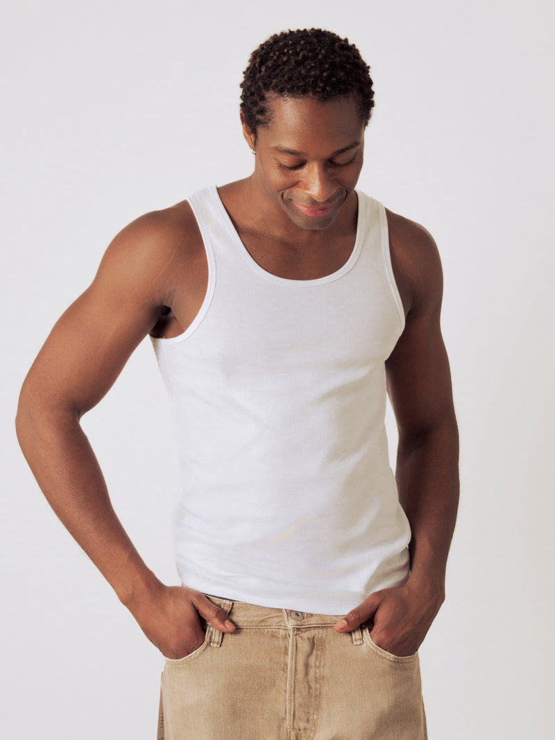 Geripptes Tank-Top
